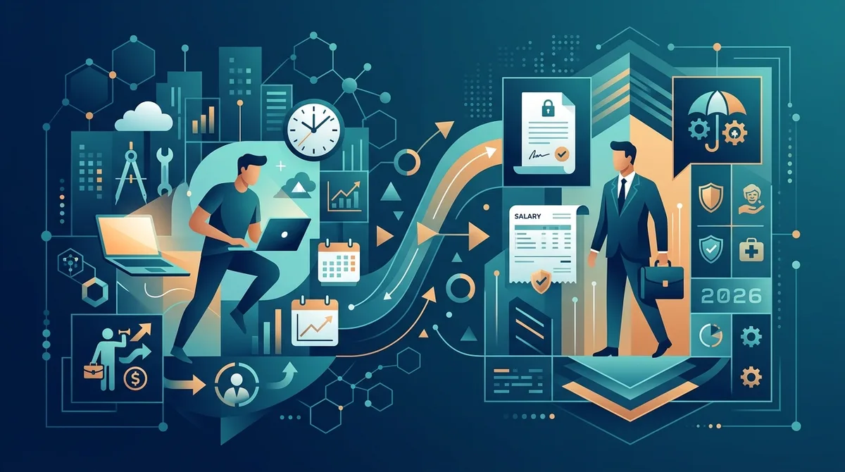 Portage salarial vs freelance classique : quel statut choisir en 2026 ?
