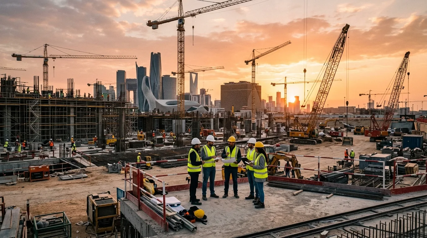 Saudi Arabia — Vision 2030: giga-projects and large-scale transformation.